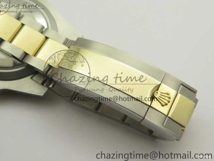 MiroTime 0410 Affordable Submariner 116613 LB Noob 1:1 Best Edition YG Wrapped Bezel Blue Dial on SS YG Bracelet A2836 V 3413